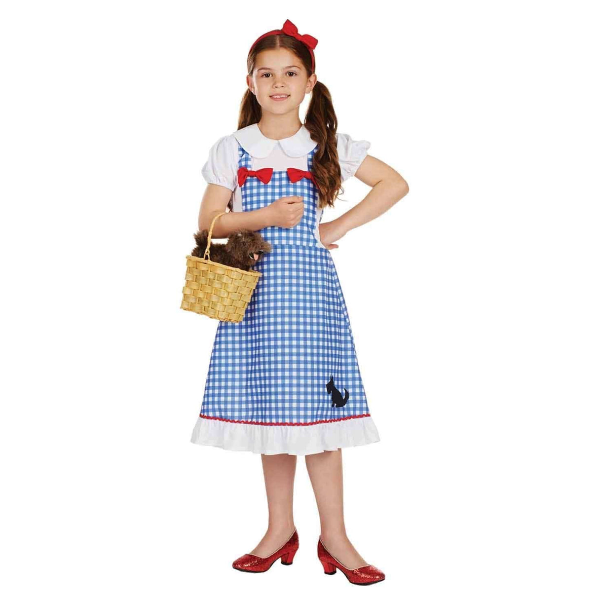 Child Wizard of Oz Dorothy Fancy Dress Costume - 4-6 Years