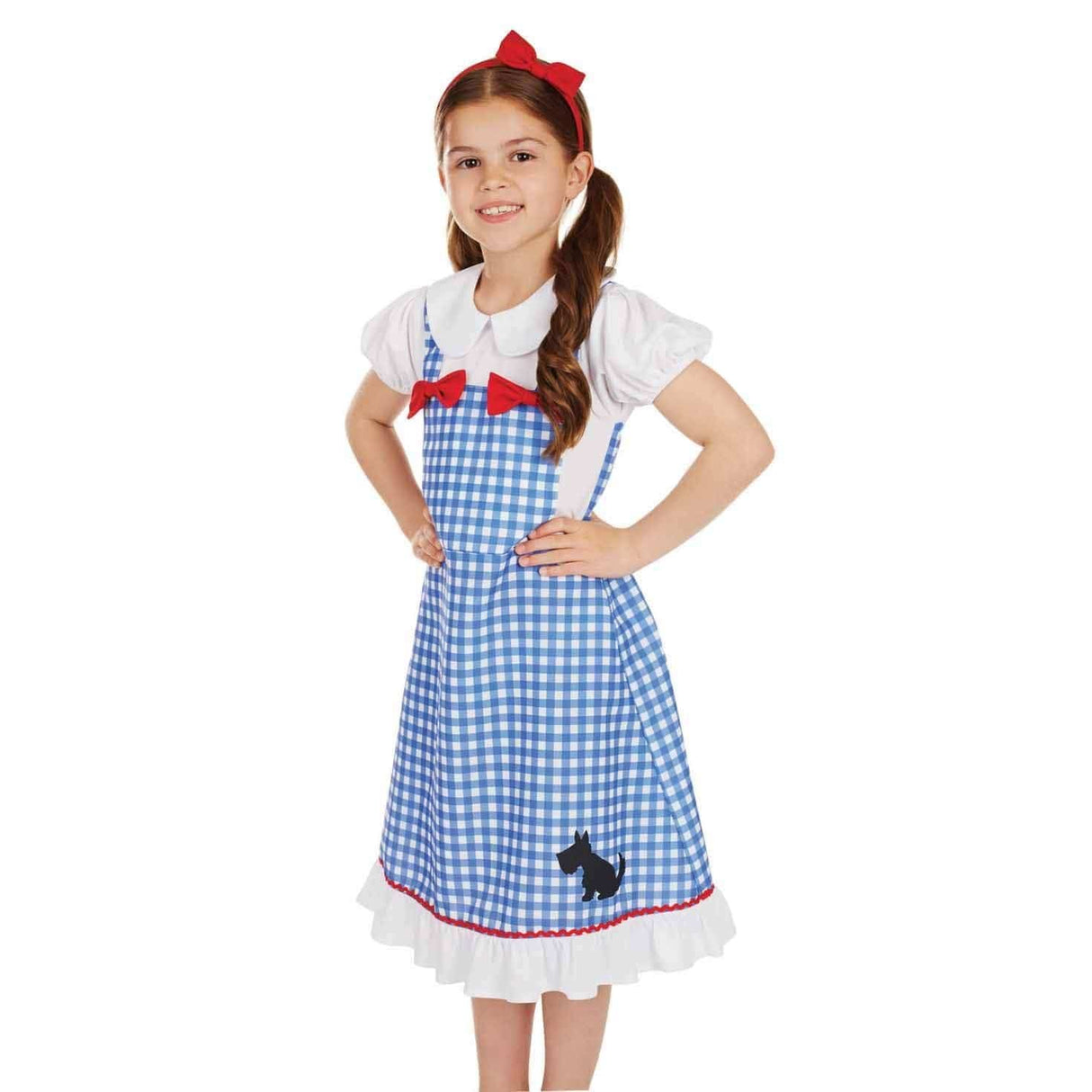 Child Wizard of Oz Dorothy Fancy Dress Costume - 4-6 Years