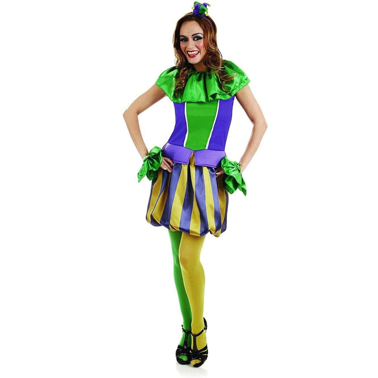 Women's Carnival Jester Costume