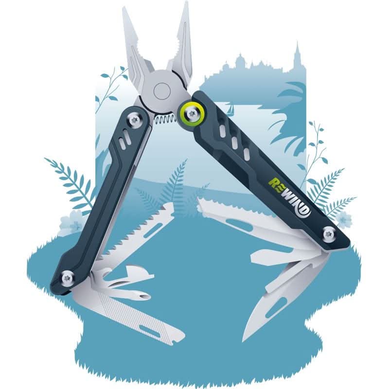 Rewind Multifunction tool - 13 in 1