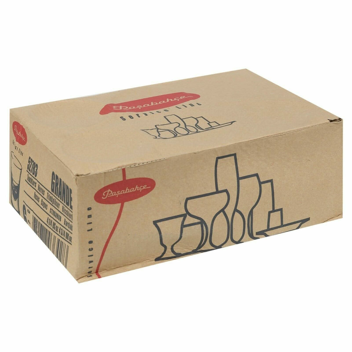 Pasabahce Whiskey Tumblers - 6 x 135ml