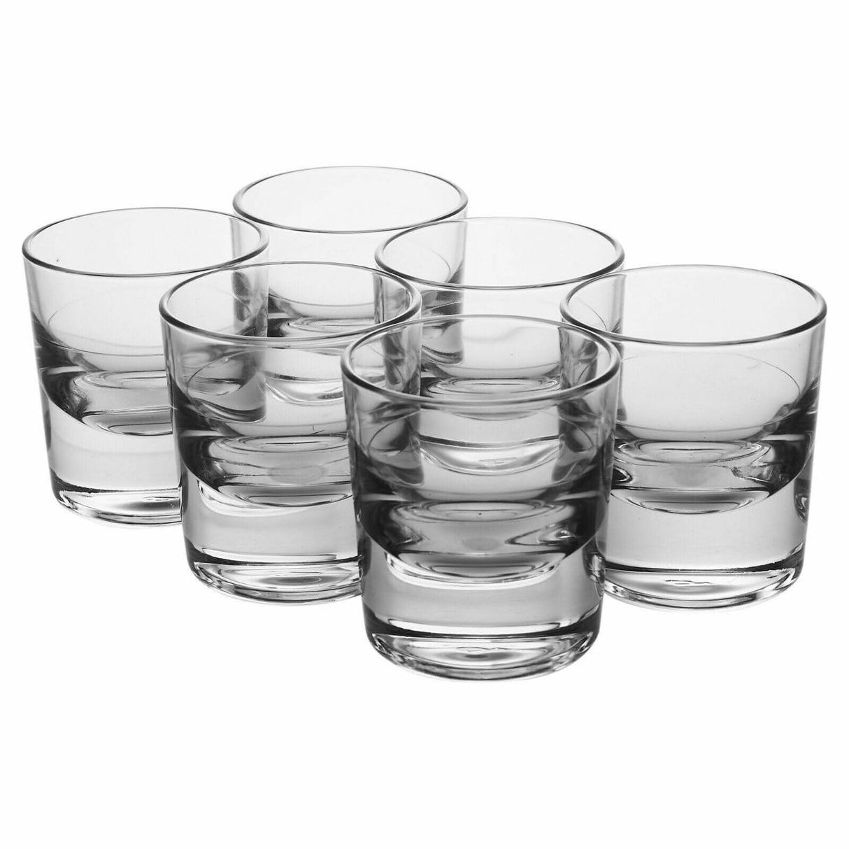 Pasabahce Whiskey Tumblers - 6 x 135ml