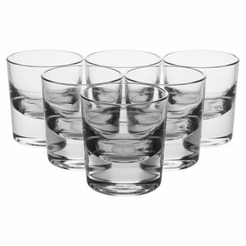 Pasabahce Whiskey Tumblers - 6 x 135ml