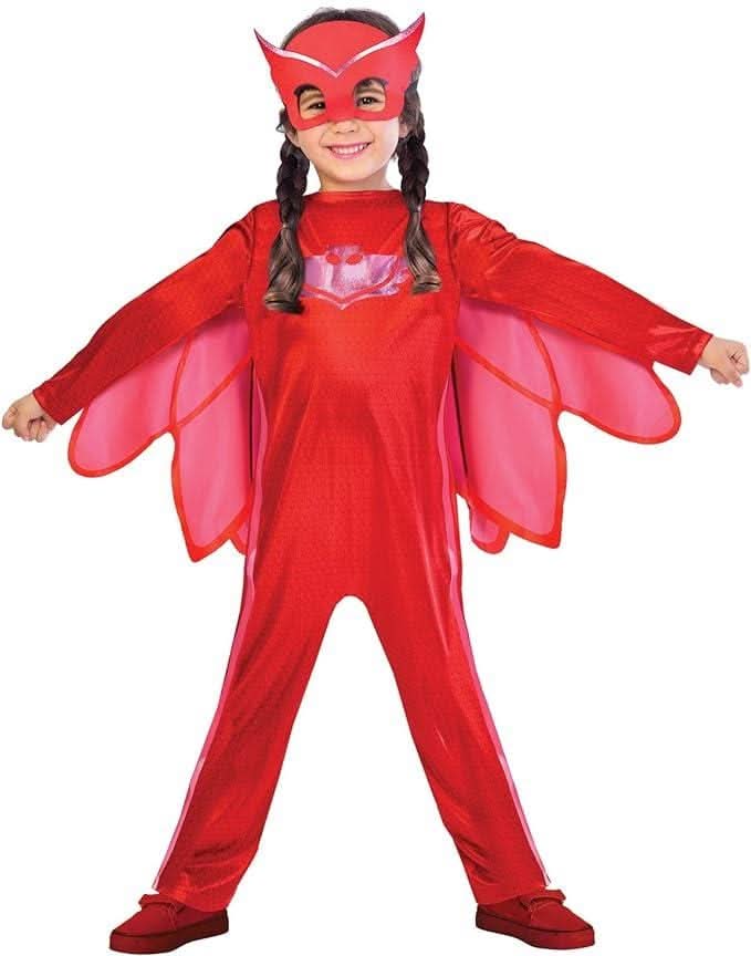 Child Official Licensed PJ Masks Owlette Costume - 7-8 Years