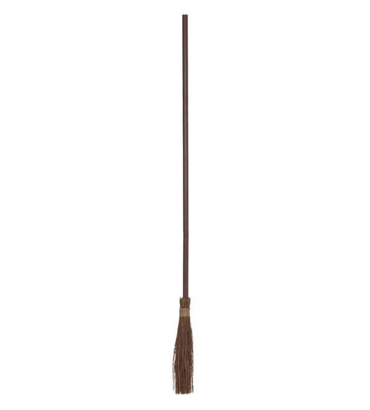 Plastic Witch Broomstick Halloween Accessory