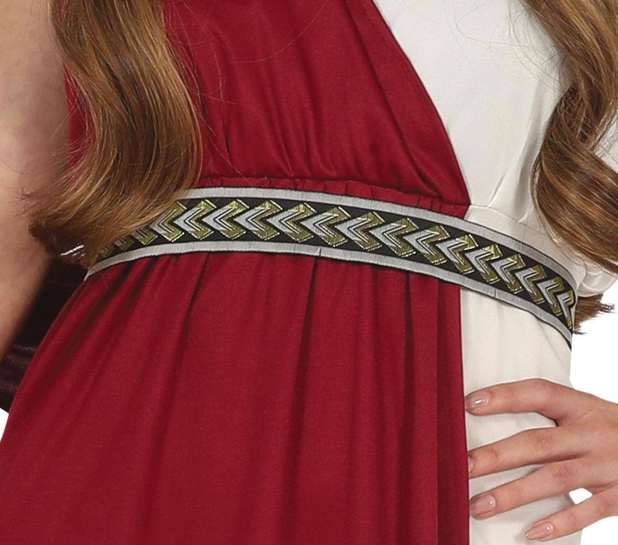 Girls Roman Empress Robe Costume - 5-6 Years