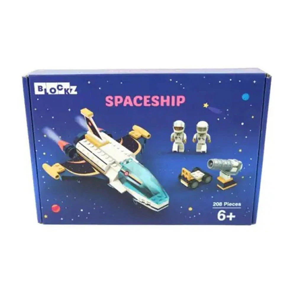 Blockz Spaceship Brick Set 208 Pieces, Ages 6+