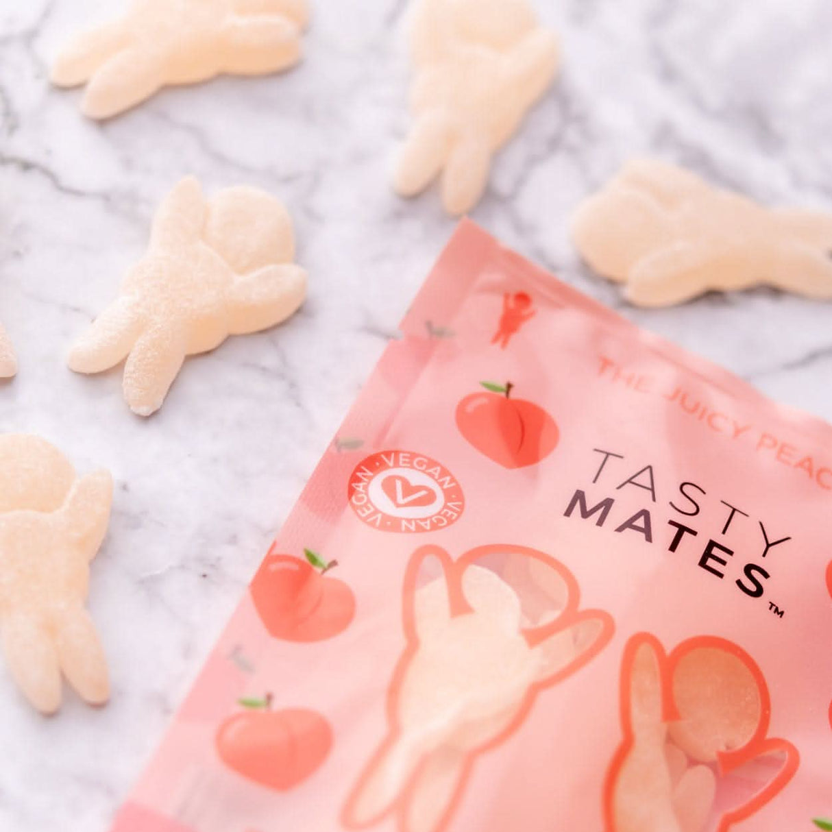 Tasty Mates Peaches and Cream 450g Box of 4