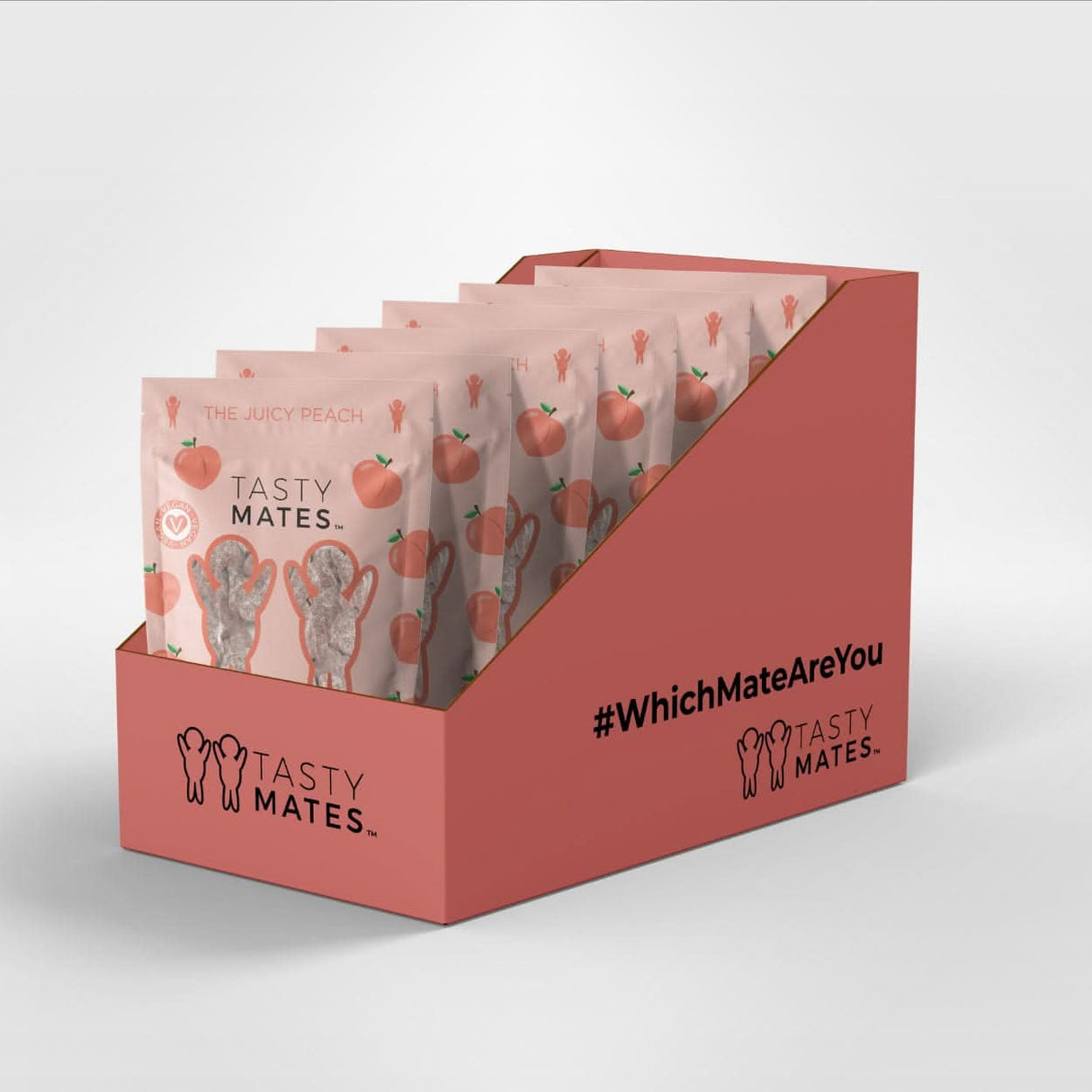 Tasty Mates Peaches and Cream 450g Box of 4