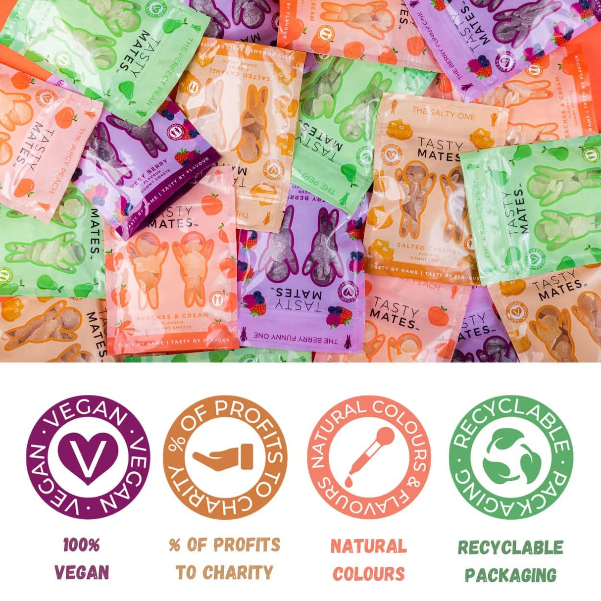 Tasty Mates Mixed Mates 450g Box of 4