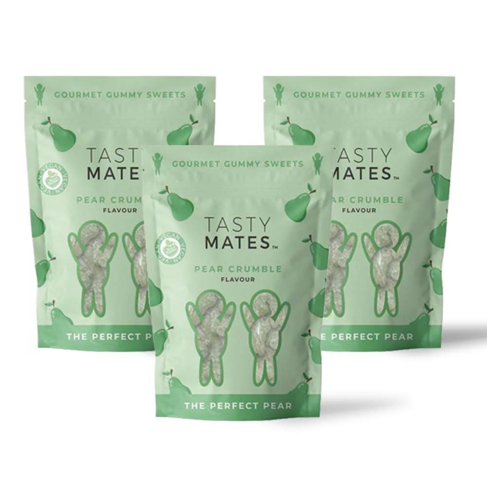 Tasty Mates Pear Crumble 450g Box of 4