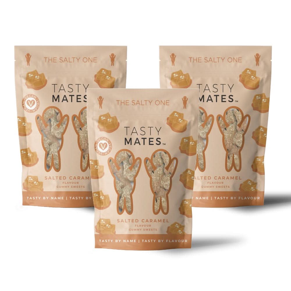 Tasty Mates Salted Caramel 450g Box of 4