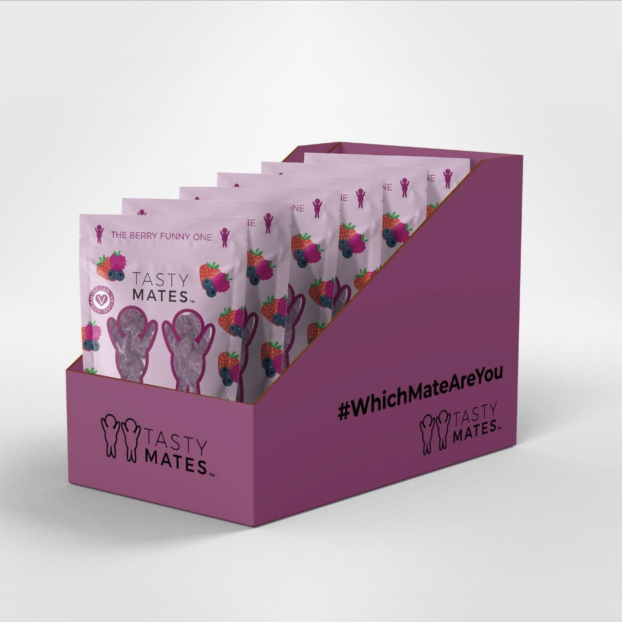 Tasty Mates Very Berry 450g Box of 4