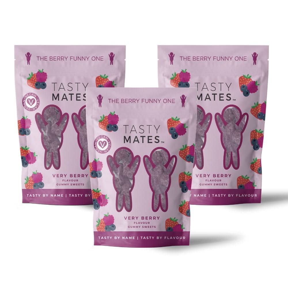 Tasty Mates Very Berry 450g Box of 4