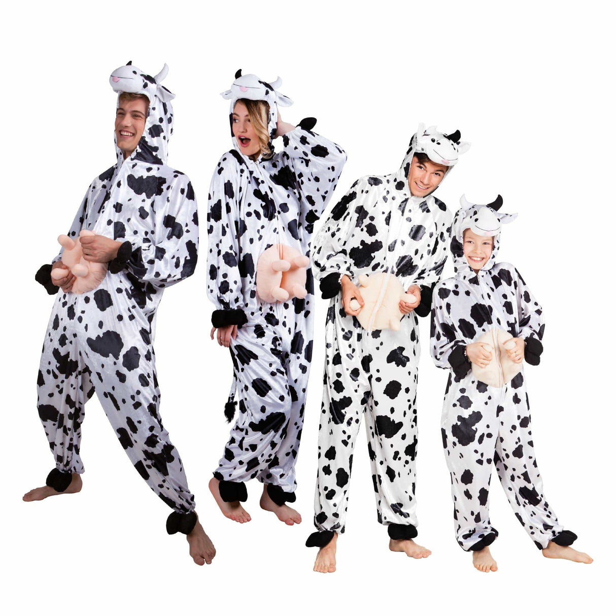 Teen Plush Cow Costume - Max 1.65m
