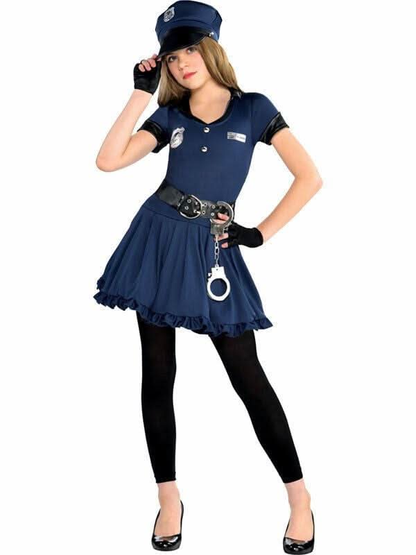 Teen Cop Cutie Costume - 12-14 Years