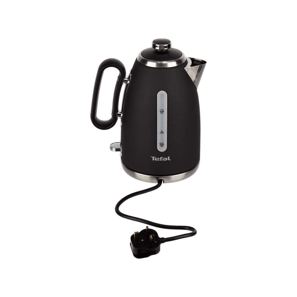 Tefal - KI780A40 Retra Kettle, Fast Boil, 3000 W, 1.7L - Matt Black