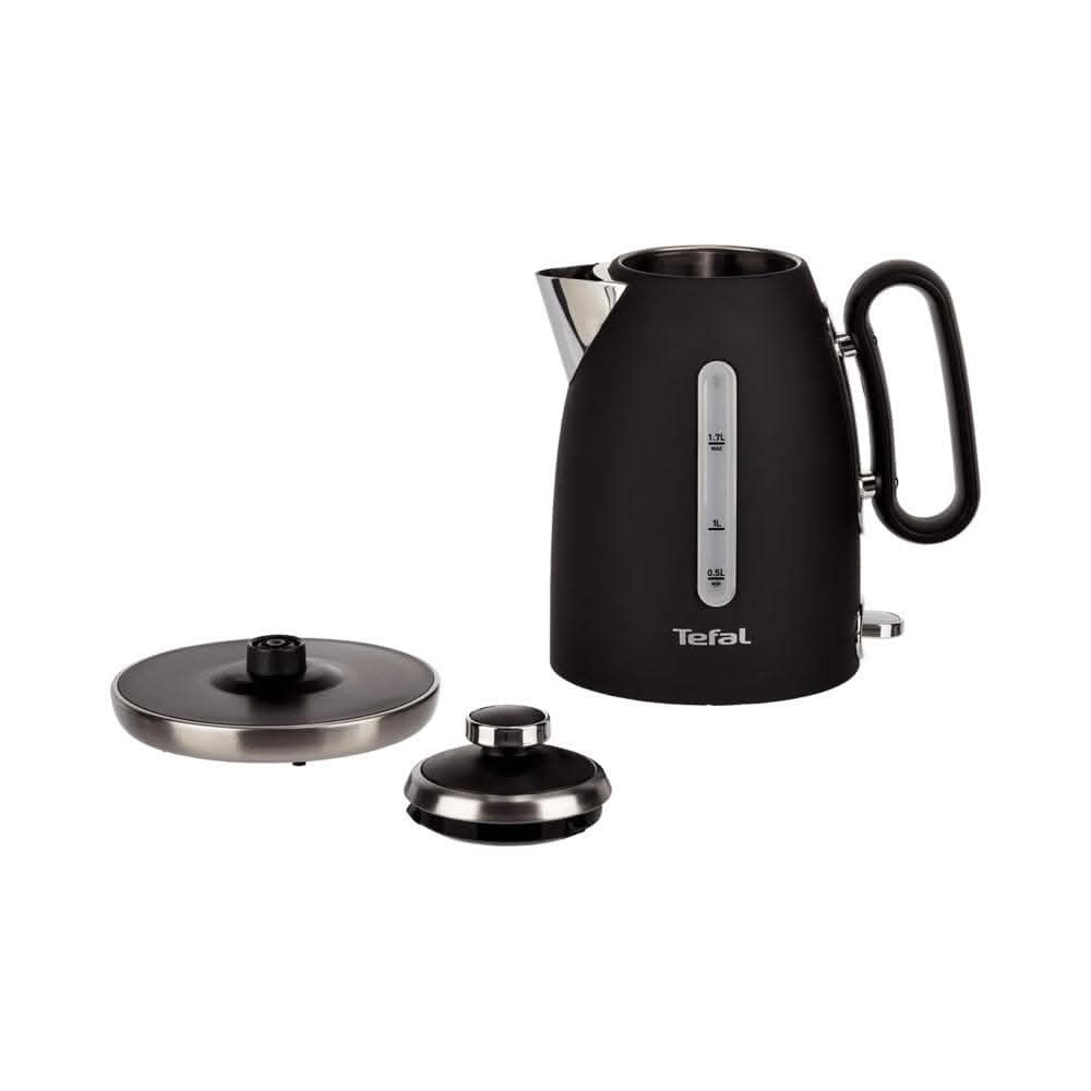 Tefal - KI780A40 Retra Kettle, Fast Boil, 3000 W, 1.7L - Matt Black