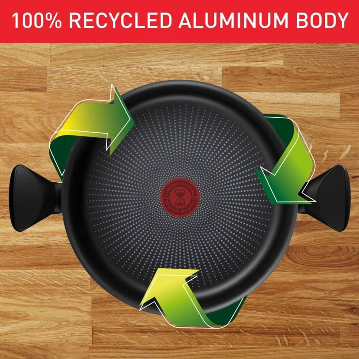 Tefal So Recycled Pot, 24cm, 4.6L - Induction Safe