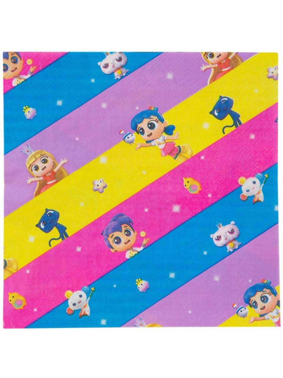 True and The Rainbow Kingdom Kids Birthday Party Napkins