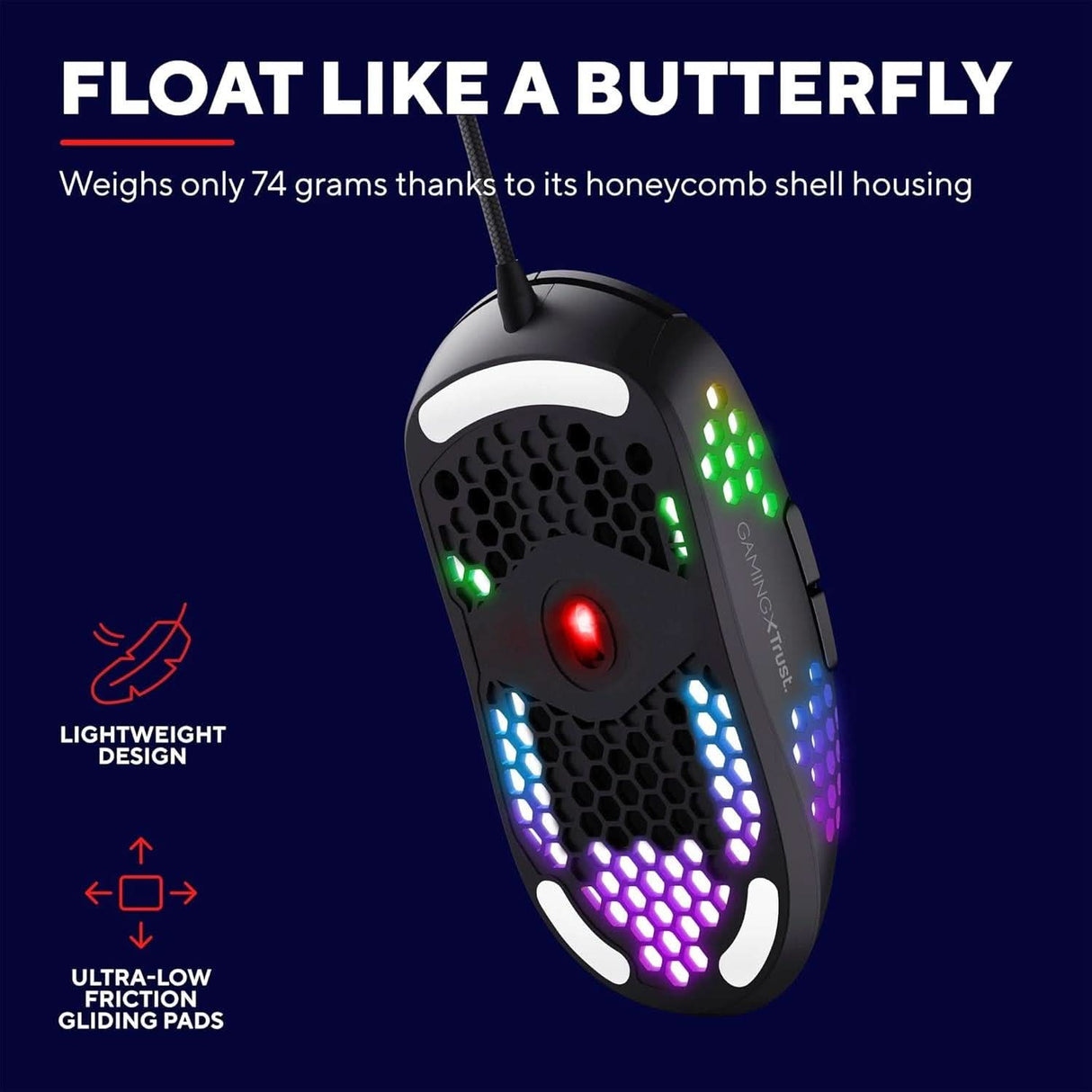 Trust GXT 960 RGB Graphin Gaming Mouse Black