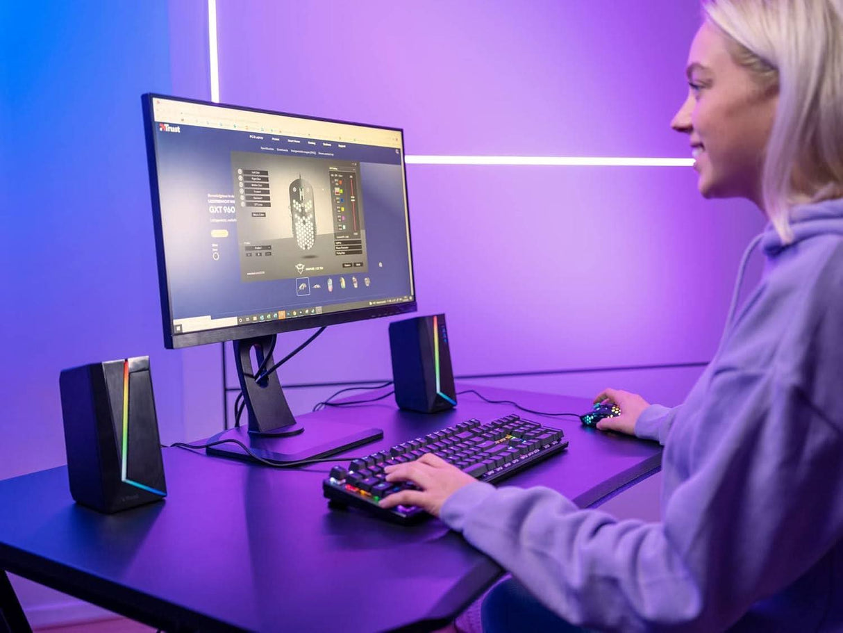 Trust GXT 960 RGB Graphin Gaming Mouse Black