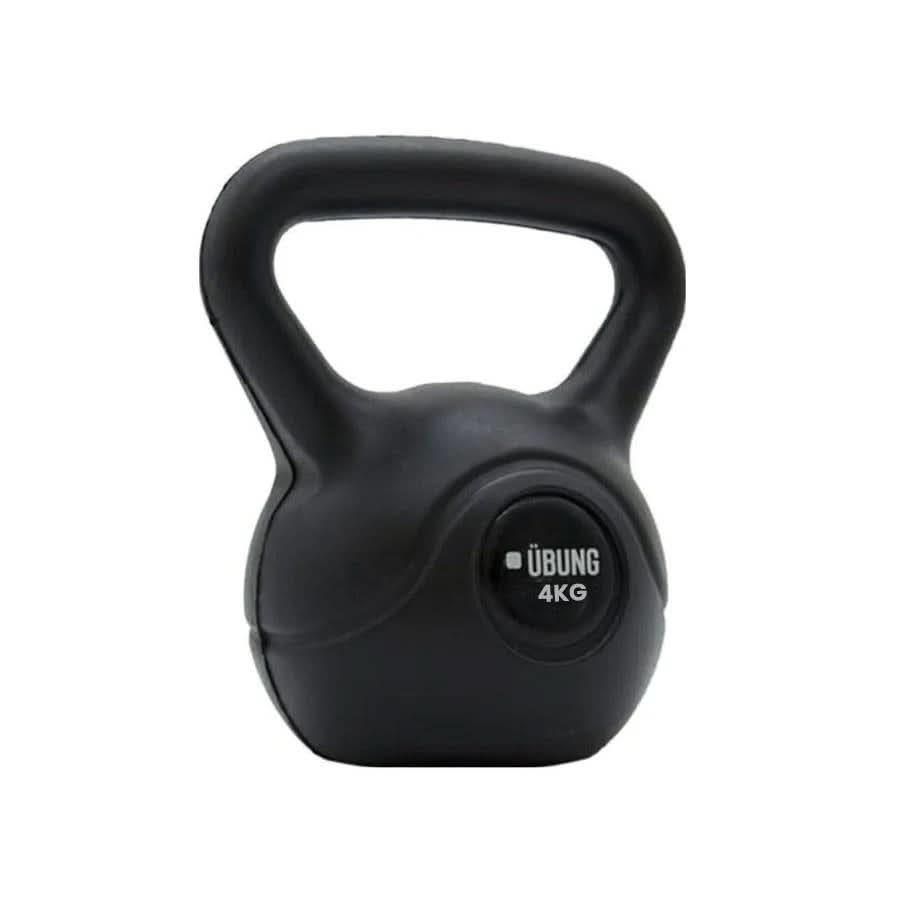 UBUNG Fitness Kettlebell for Weight Lifting Workout 4kg Black