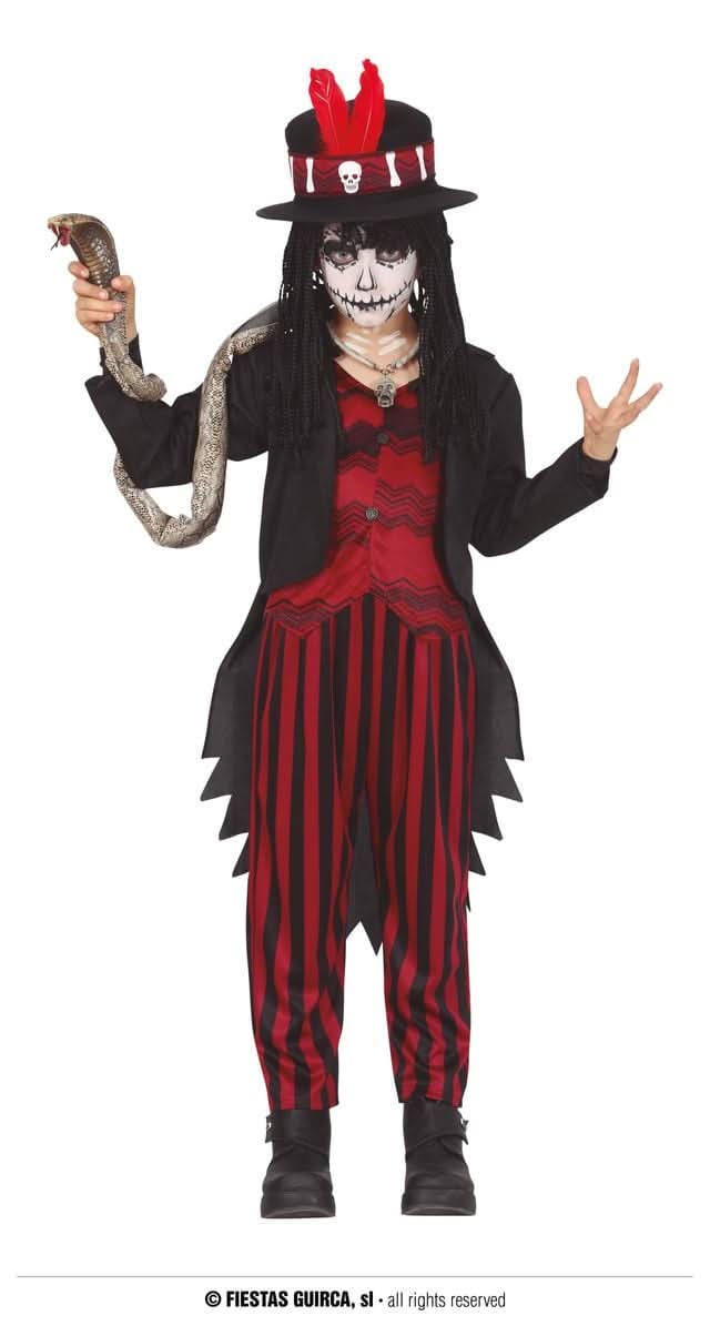 Boys Fiestas Guirca Voodoo Boy Halloween Costume - 10-12