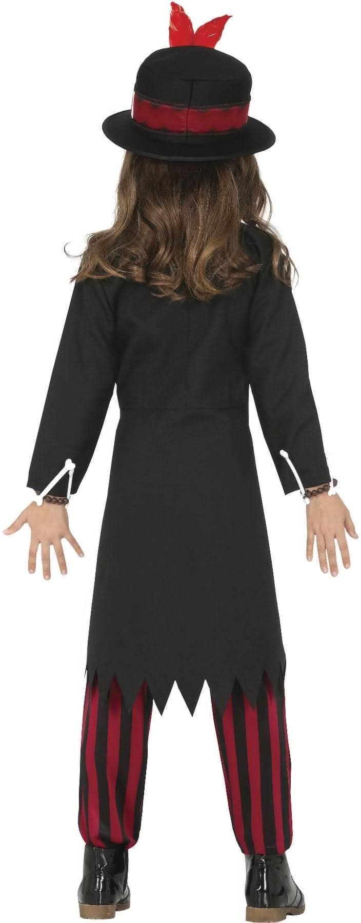 Girls Fiestas Guirca Voodoo Witch Doctor Halloween Costume - 5-6 Years