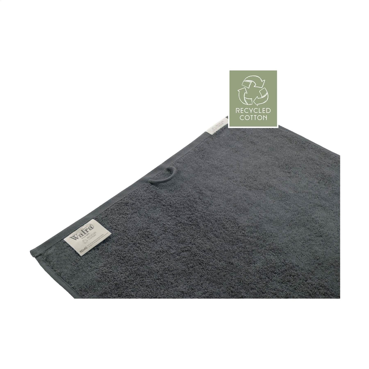 Walra Soft Cotton Bath Towels x 10 - Anthracite
