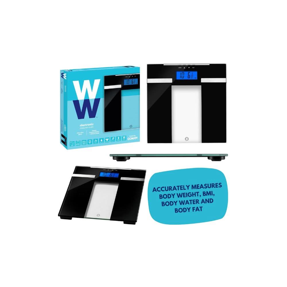 Weight Watchers Ultra Slim Glass Body Analyser Scale