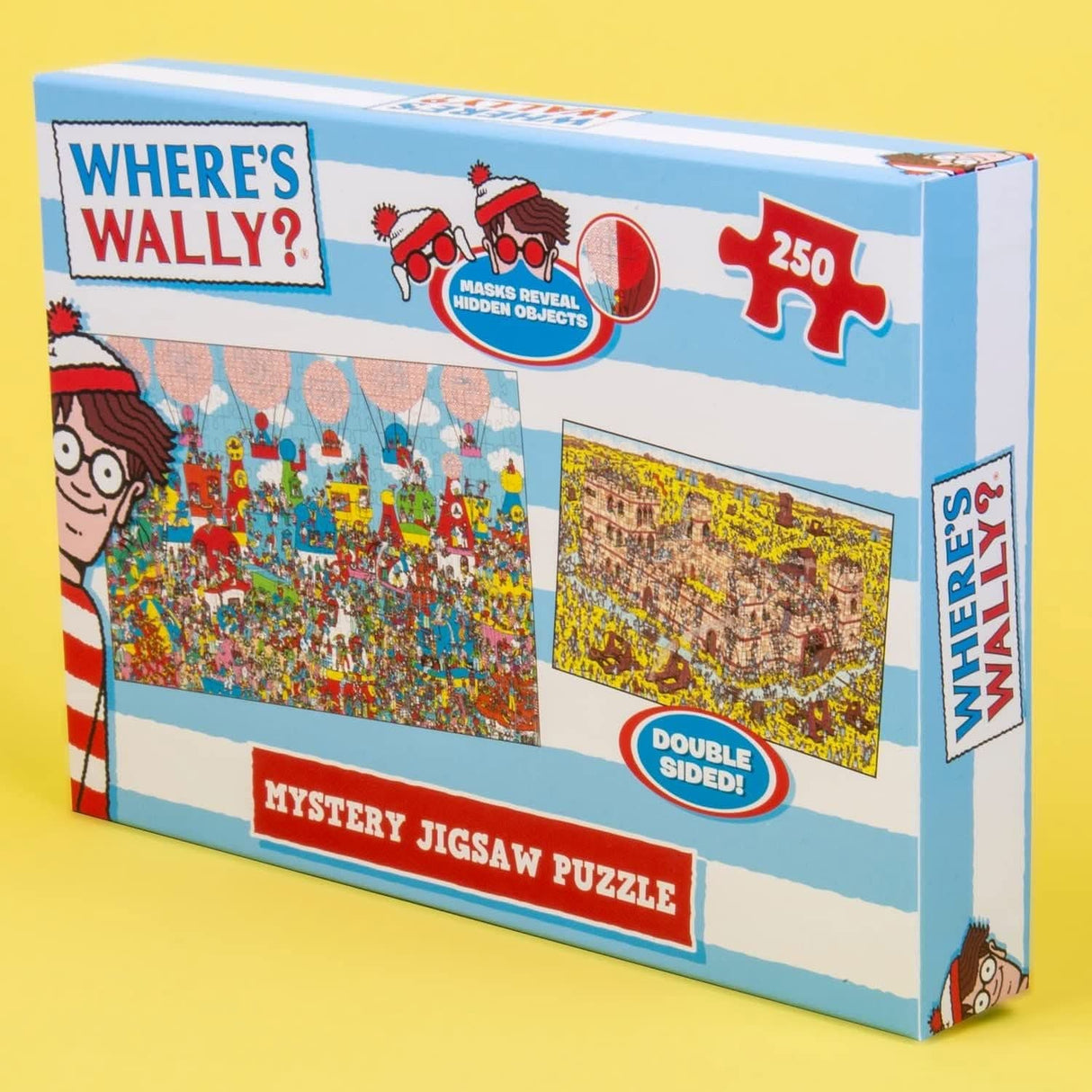 Where's Wally? Double Sided Mystery Jigsaw Puzzle 250 Pcs