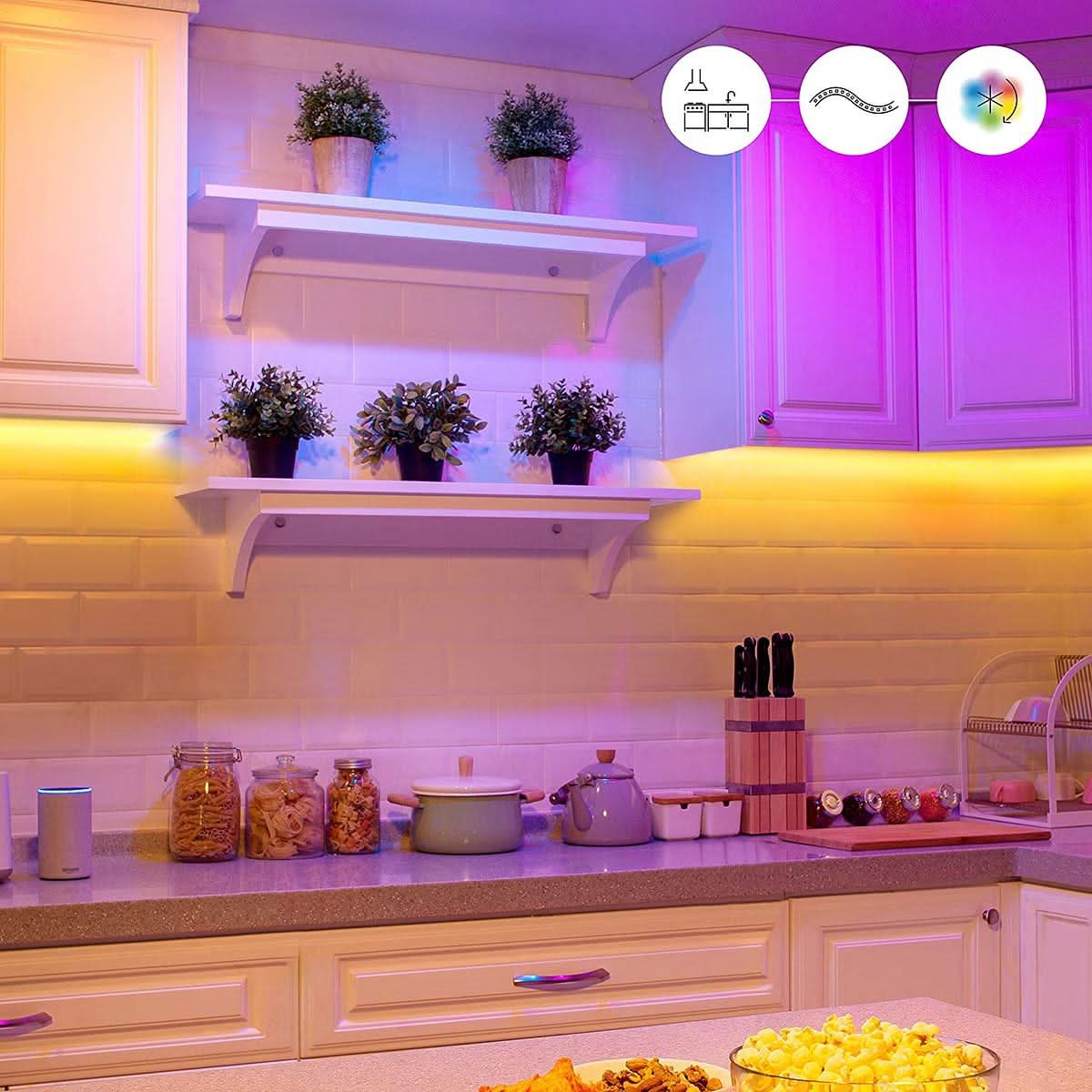 WiZ LED Smart Coloured Light Strip 1 Meter Extension
