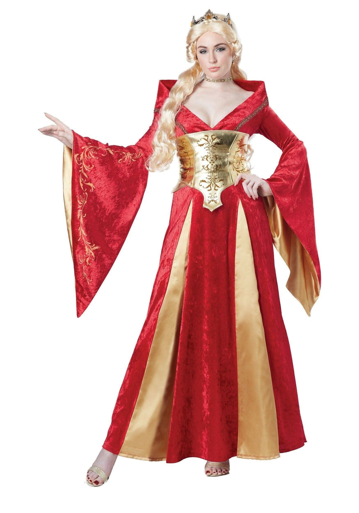 Women's Warrior Queen Medieval Renaissance Costume