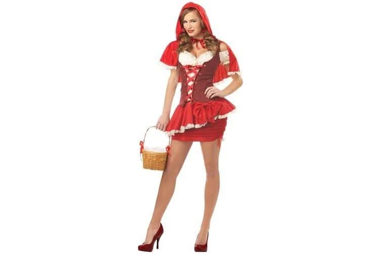 Women's Red Riding Hood Fairytale Costume - S