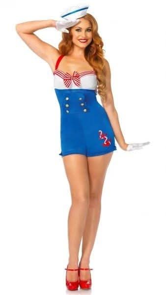 Women's High Seas Honey Costume Womens Sailor Outfit - XS
