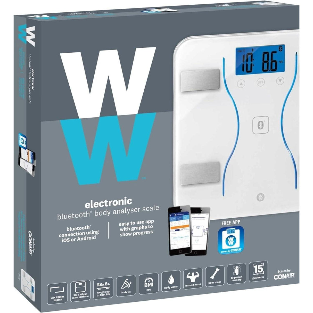 Weight Watchers Bluetooth Body Analysis Scale