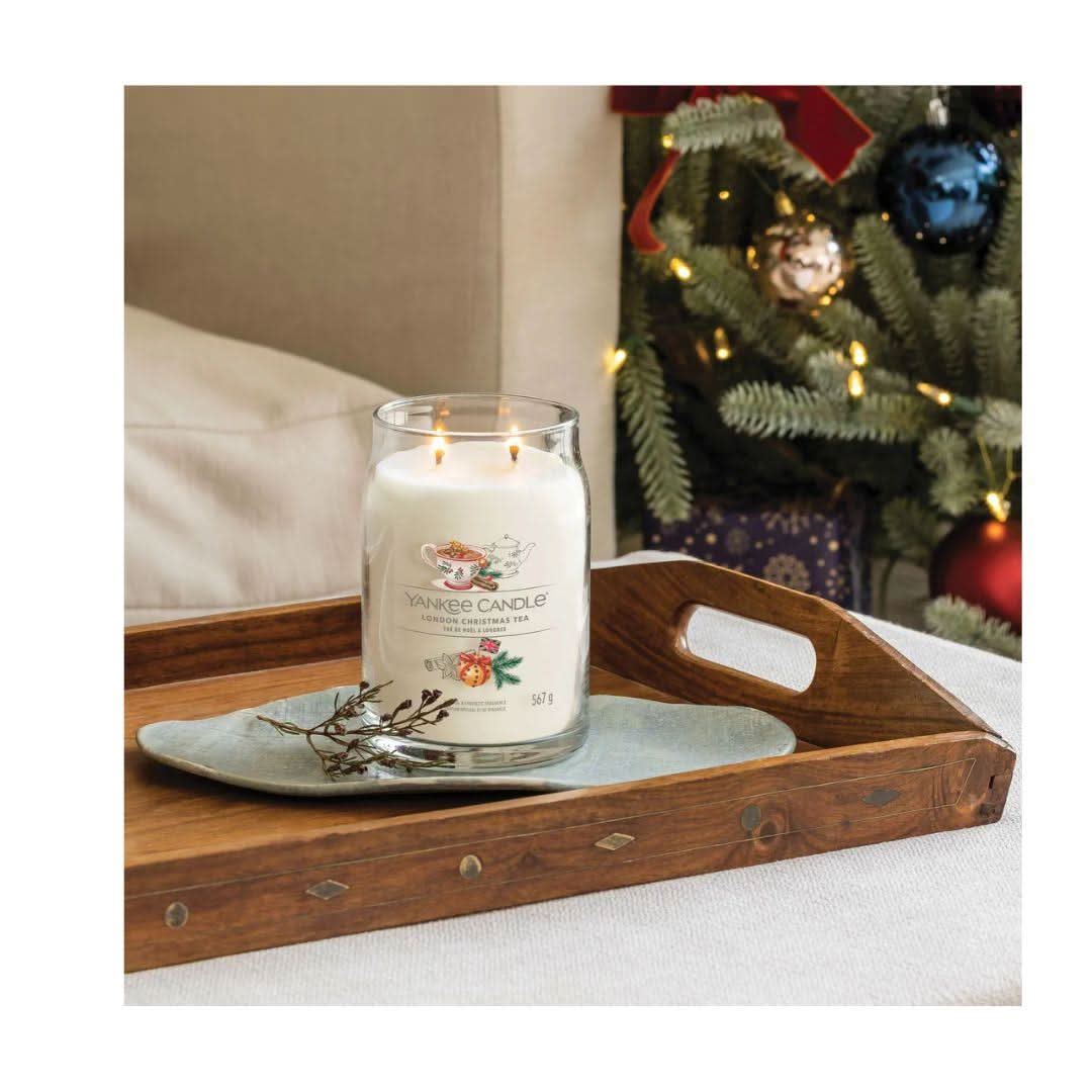 Yankee Candle Signature London Christmas Tea Large Jar 567g
