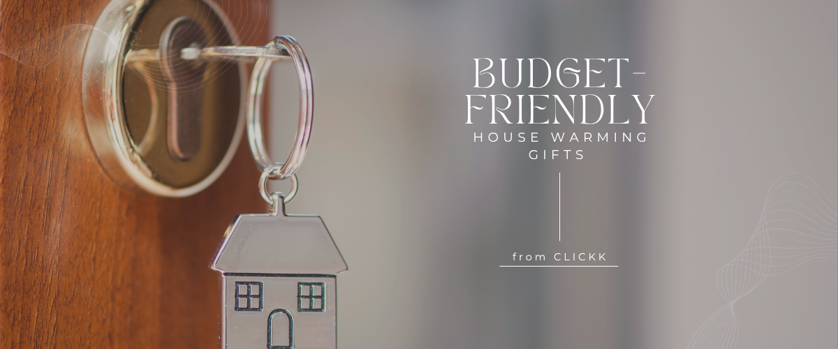 Keychain with house-shaped pendant hanging from door lock for budget-friendly housewarming gifts