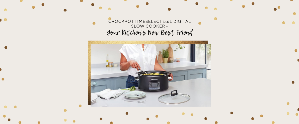 🍲 Crockpot TimeSelect 5.6L Digital Slow Cooker - Your Kitchen’s New Best Friend