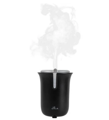 Black Homedics diffuser releasing mist for relaxation included in trending homeware deals collection