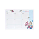 Disney Alice in Wonderland A4 Weekly Planner Notepad