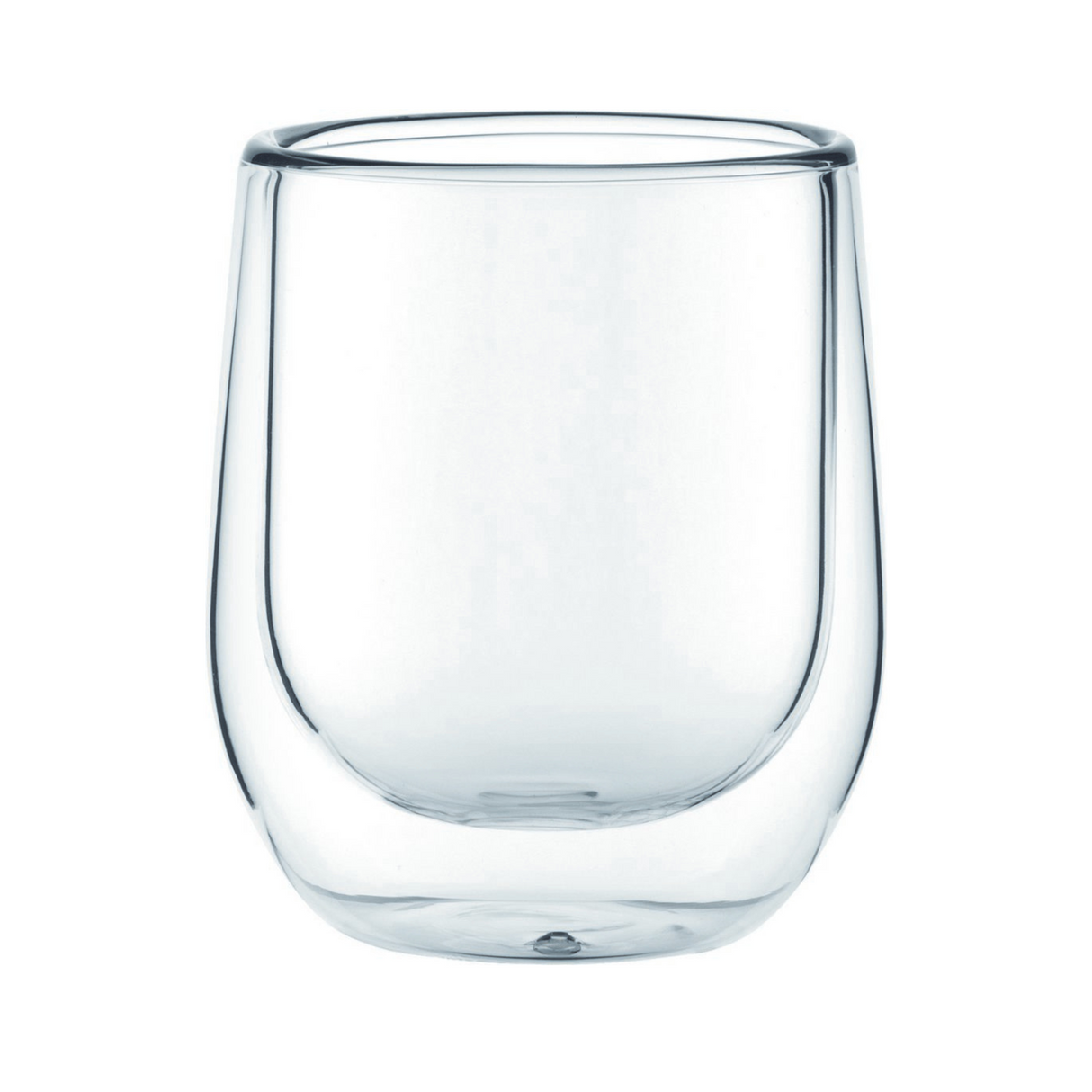 Double Walled Macchiato Glass Set of 4