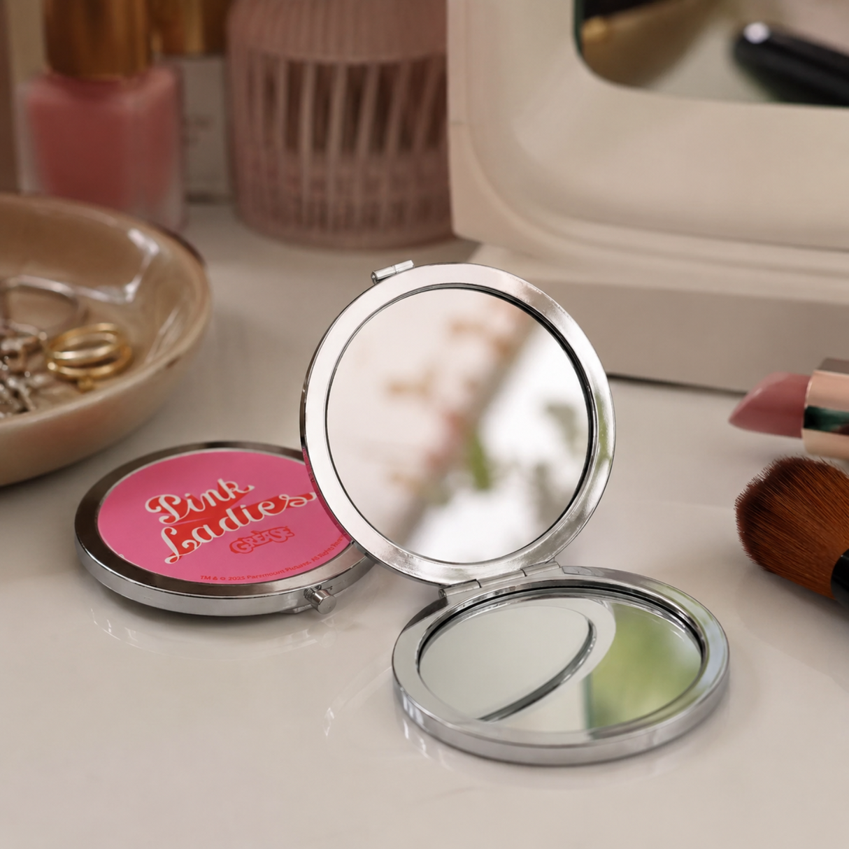 Fandomania Grease 'Pink Ladies' Compact Mirror