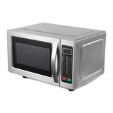 electriQ Freestanding 25L 1000W Flatbed Commercial Style Microwave Silver