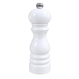 Peugeot Paris Dry Salt Mill 18cm White Gloss