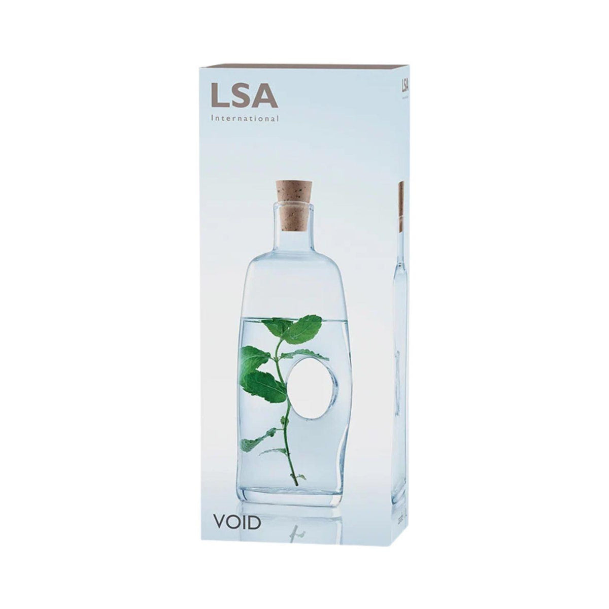 LSA Void Carafe and Cork Stopper 1.1L Clear