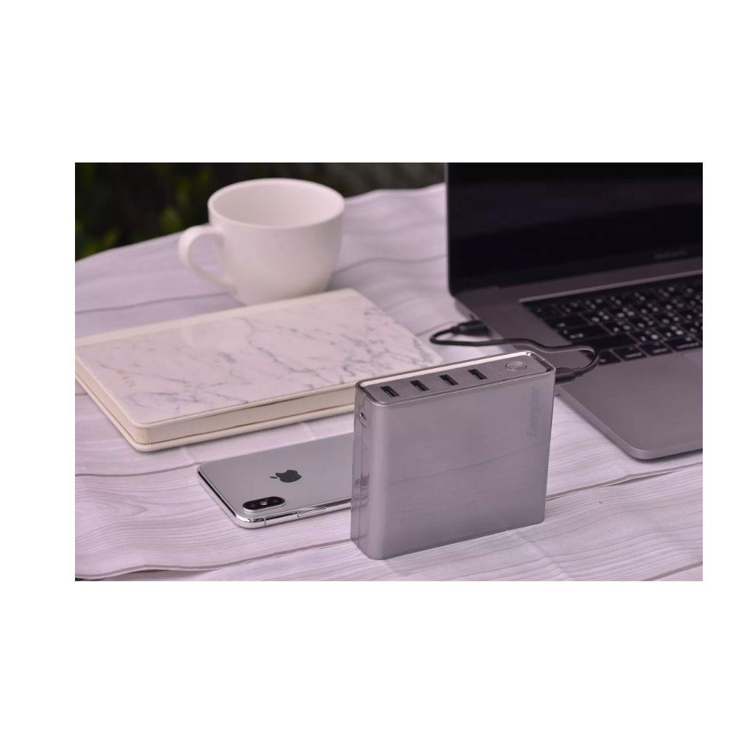 Energizer XP20001PD RocketHub 20000mAh Type-C Power Bank for Laptops Grey