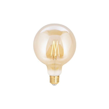 CLICKK Home Store WiZ G125 LED filament bulb with vintage design and warm light glow