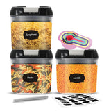 3 Piece 0.5L Food Storage Lock N Fresh Stackable Containers